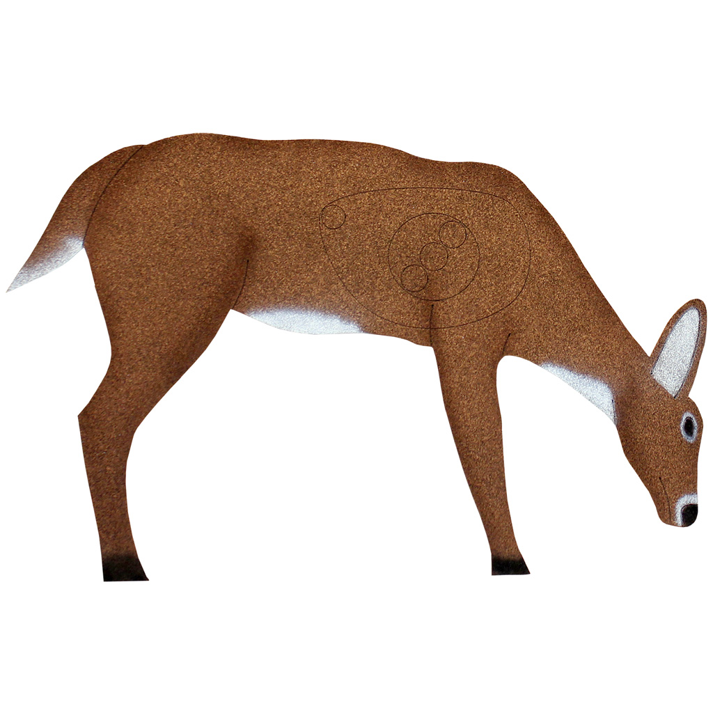 OnCore D-4A Archery Target, Small Feeding Deer, 5/8" Self-Healing Foam
