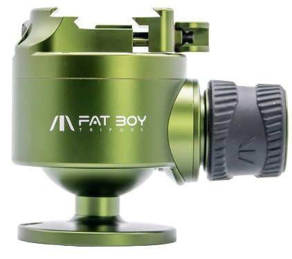 FatBoy TINVERT60 Invert 60mm Ball Head, 1lb 10oz, Quick Release Lever