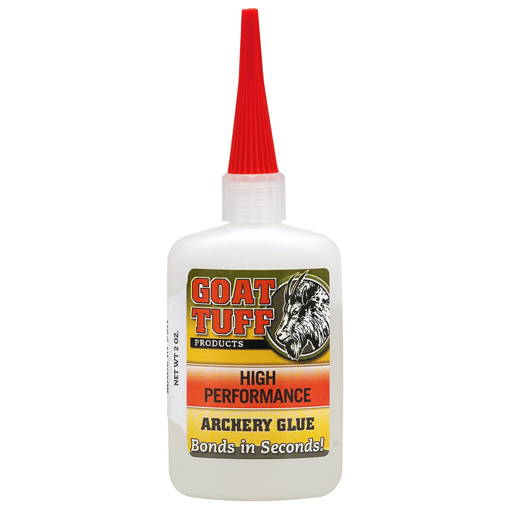 GoatTuff 1014 High Performance Glue 2 oz, Bonds Feathers & Vanes