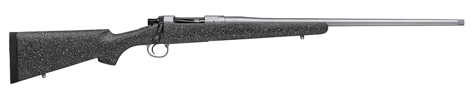 Nosler 40121 M21 6.5 Creedmoor 4+1 22" Stainless Steel Nitride Match Grade Barrel Gray Speckled Black All-Weather Epoxy Stock Right Hand - Nosler - 6.5 Creedmoor