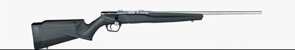 Savage Arms 70802 B17 FVSS Bolt Action 17 HMR Caliber, 10+1 Capacity, 21" Heavy Barrel, Matte Stainless Metal Finish, Black Synthetic Stock Right Hand (Full Size) - SAVAGE ARMS - 17 HMR