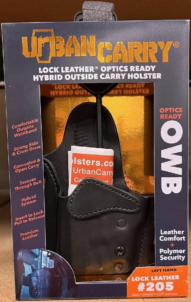 Buy Urban OWBRMR205BL Outside-Waistband Black Optics-Ready RMR Holster online