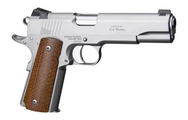 Ed Brown ESS1776 .45 ACP Stainless Night Sights Premium - Ed Brown - 45 ACP