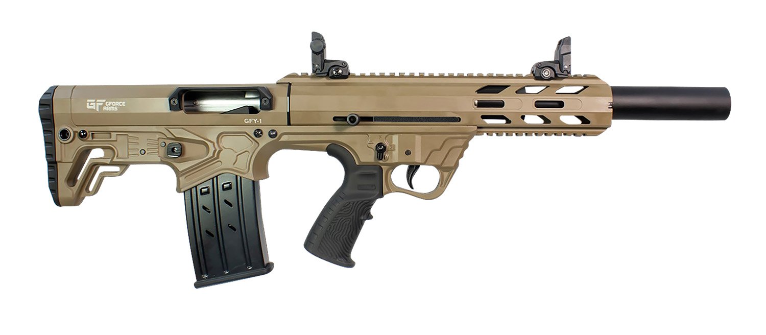GForce Arms GFY11220-FDE 12 Gauge Semi-Auto 18.5" FDE Shotgun
