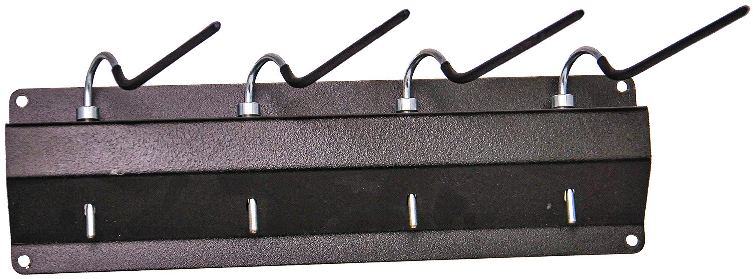 Berry's 52672 Gun Safe Pistol Rack Black Holds 4 Pistols - Berry's Mfg - BLACK