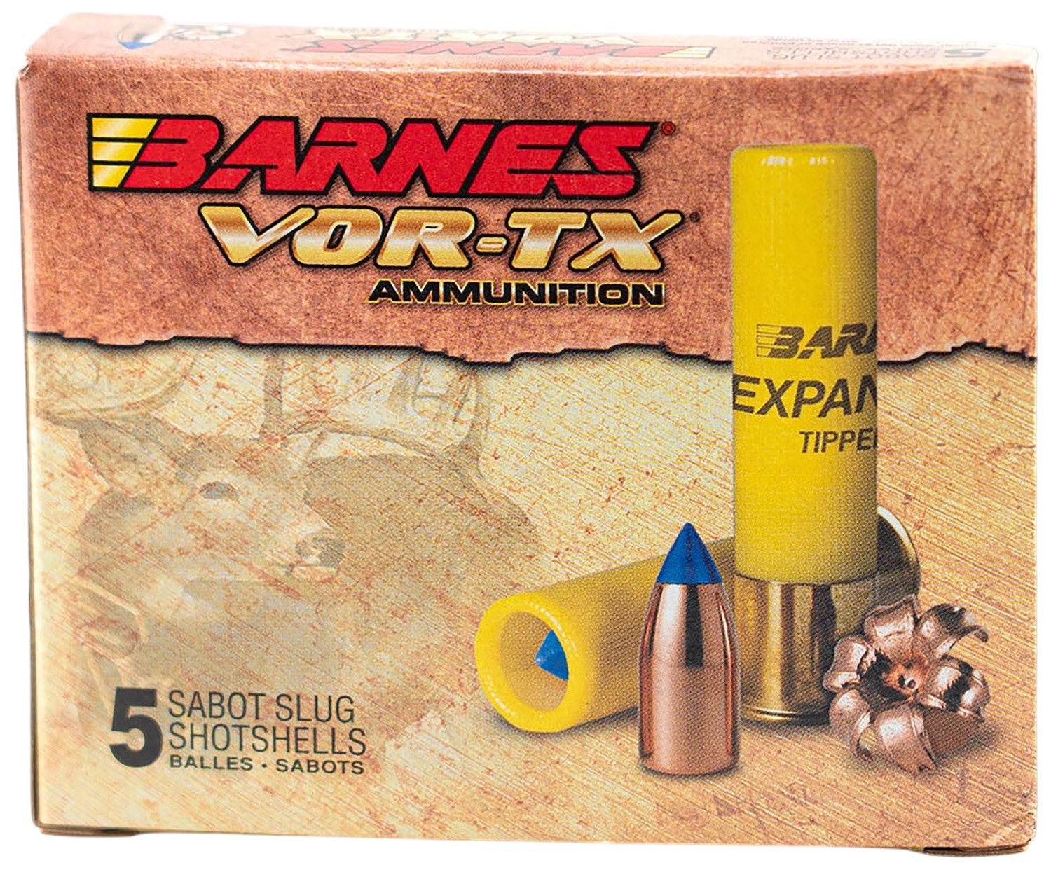 Barnes Vor-TX Expander 20 Gauge 250 Grain 3 in Shotshell 5 Rounds - Barnes Bullets - 20 GAUGE