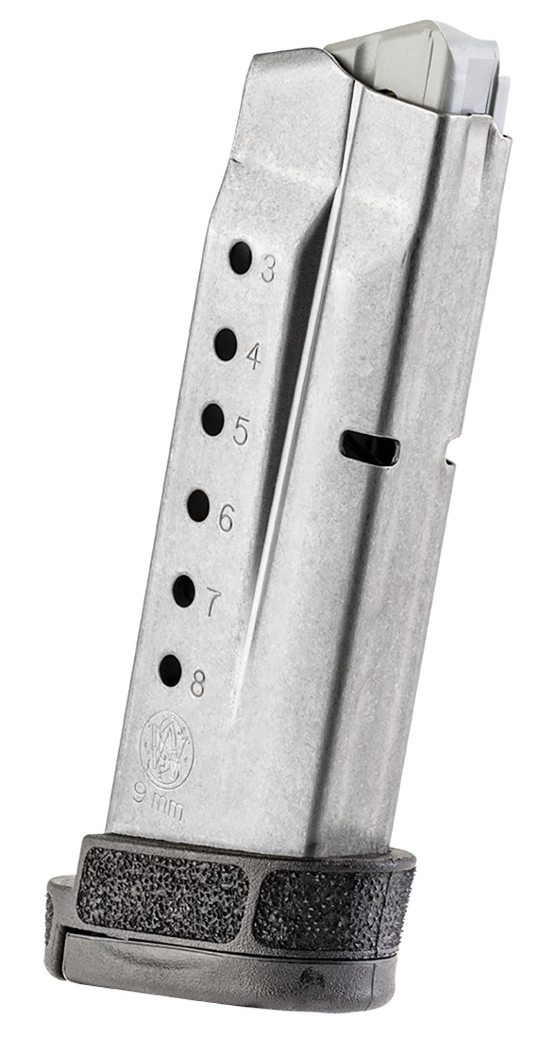 Smith & Wesson M&P Shield 3009876 8rd 9mm Luger Magazine Stainless Steel - Smith & Wesson - 9MM