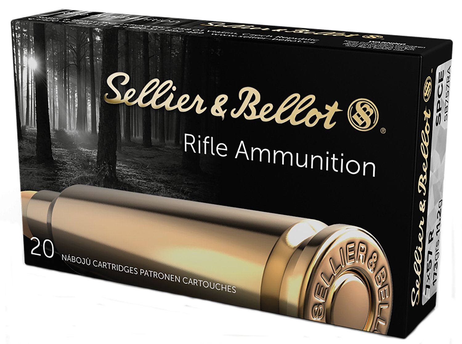 Buy Sellier & Bellot SB757RA Rifle 7x57R 173 gr 2379 fps Soft Point Cut-Through Edge (SPCE) 20 Bx/20 Cs online