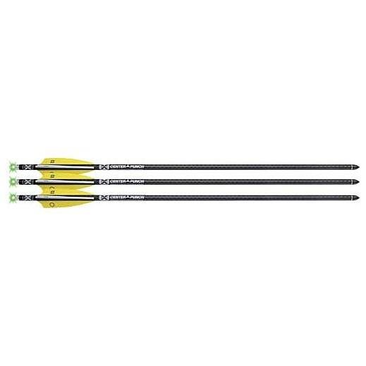 TenPoint HEA7493 EVO-X CenterPunch Lighted Carbon Arrows 20" 3 Pack