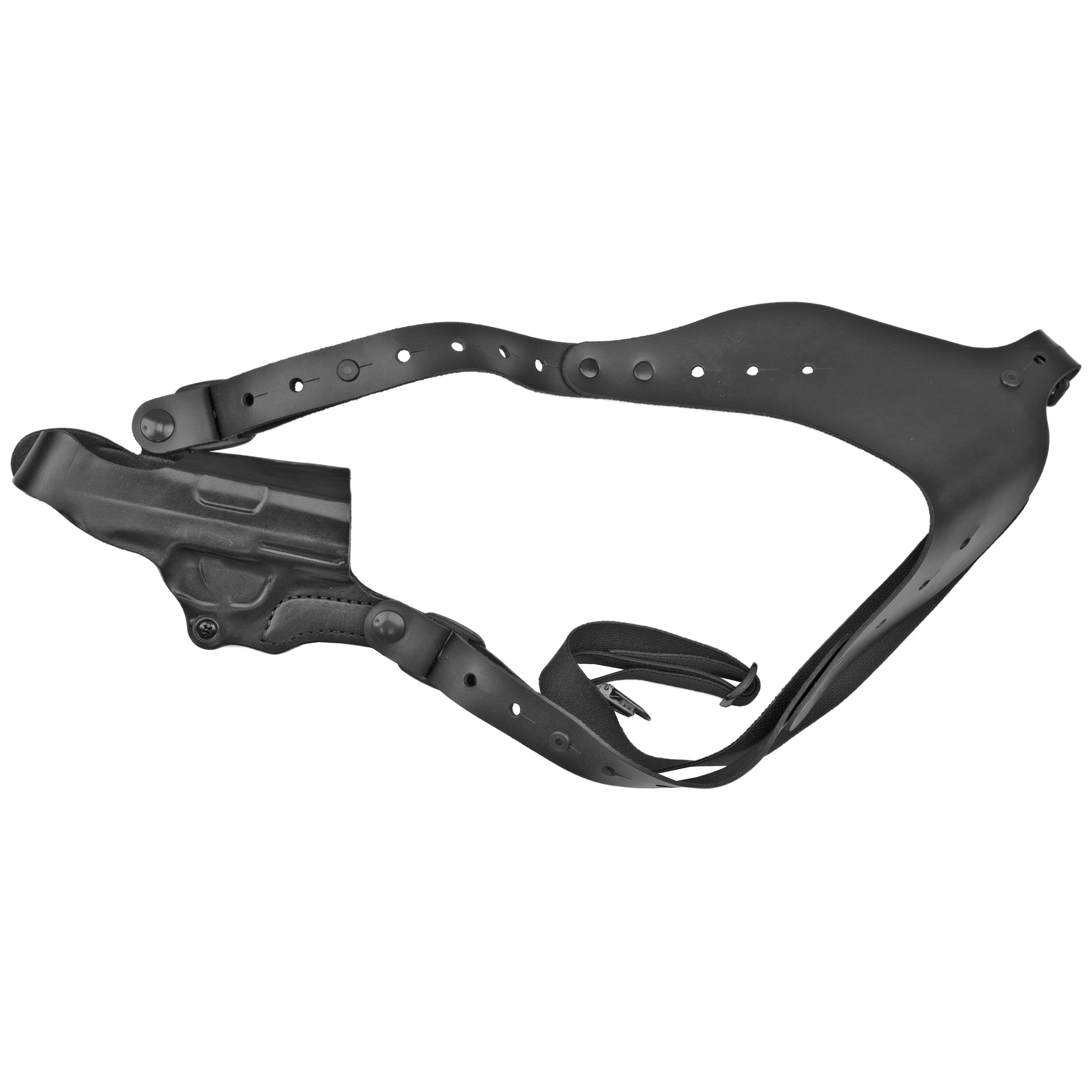 DeSantis 11ZBA8JZ0 Shoulder Holster, SIG P365, Right Hand, Black Leather