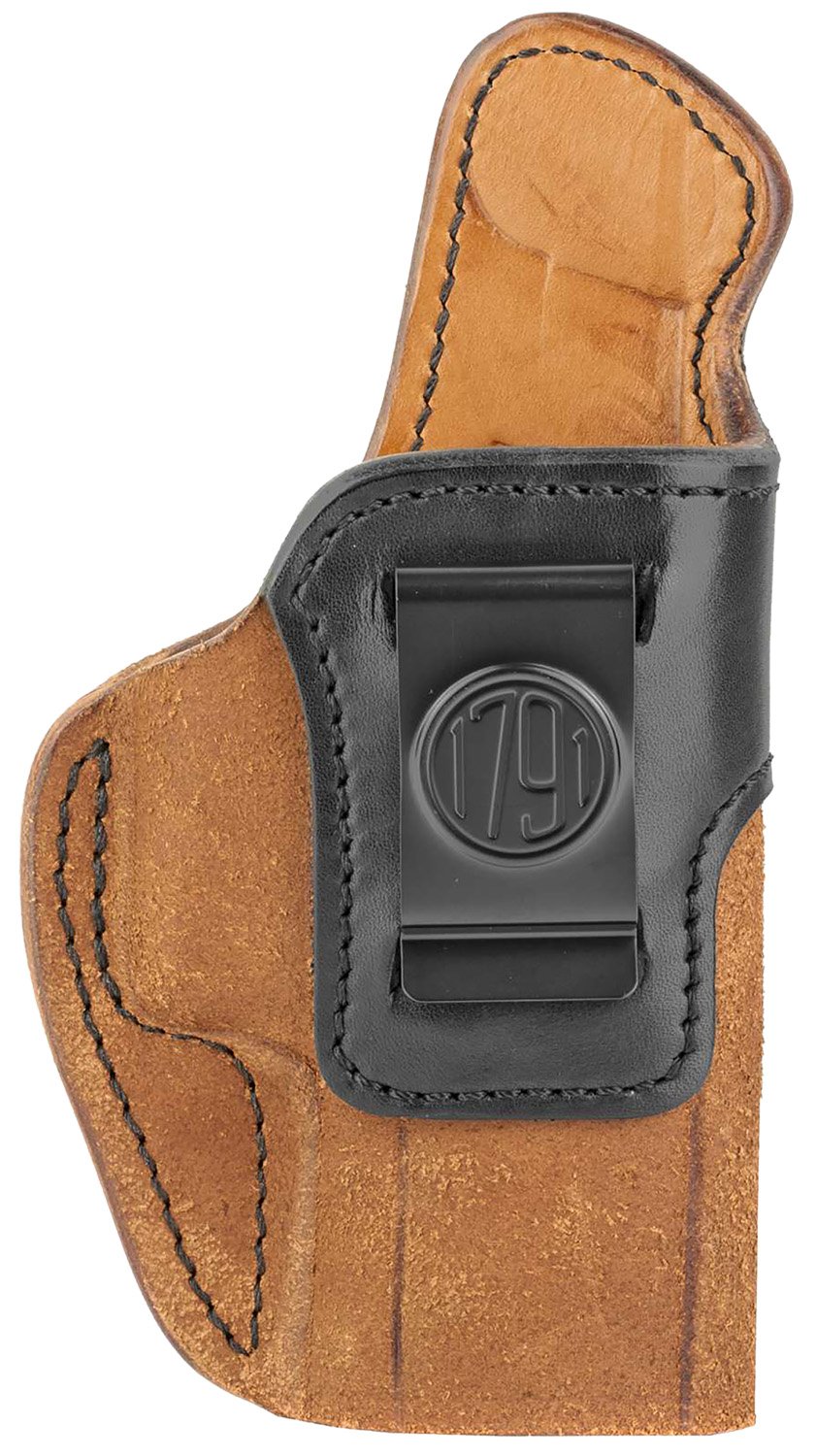 1791 Gunleather RCH-5-BLB-R Rigid Holster Brown/Black RH Size 5 IWB - 1791 Gunleather - BLACK/BROWN