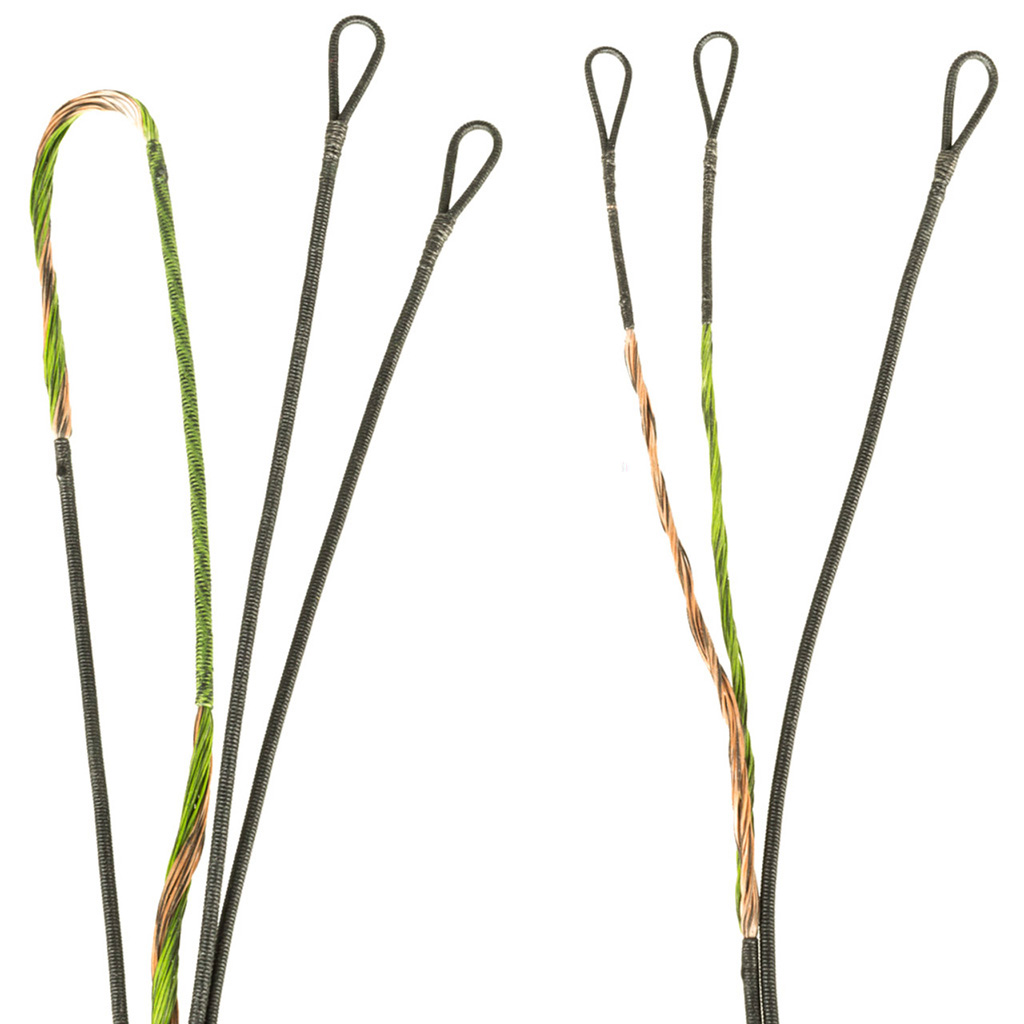 FirstString 5228-02-0300226 Premium String Kit Green/Brown Hoyt PowerMax #2 Cam