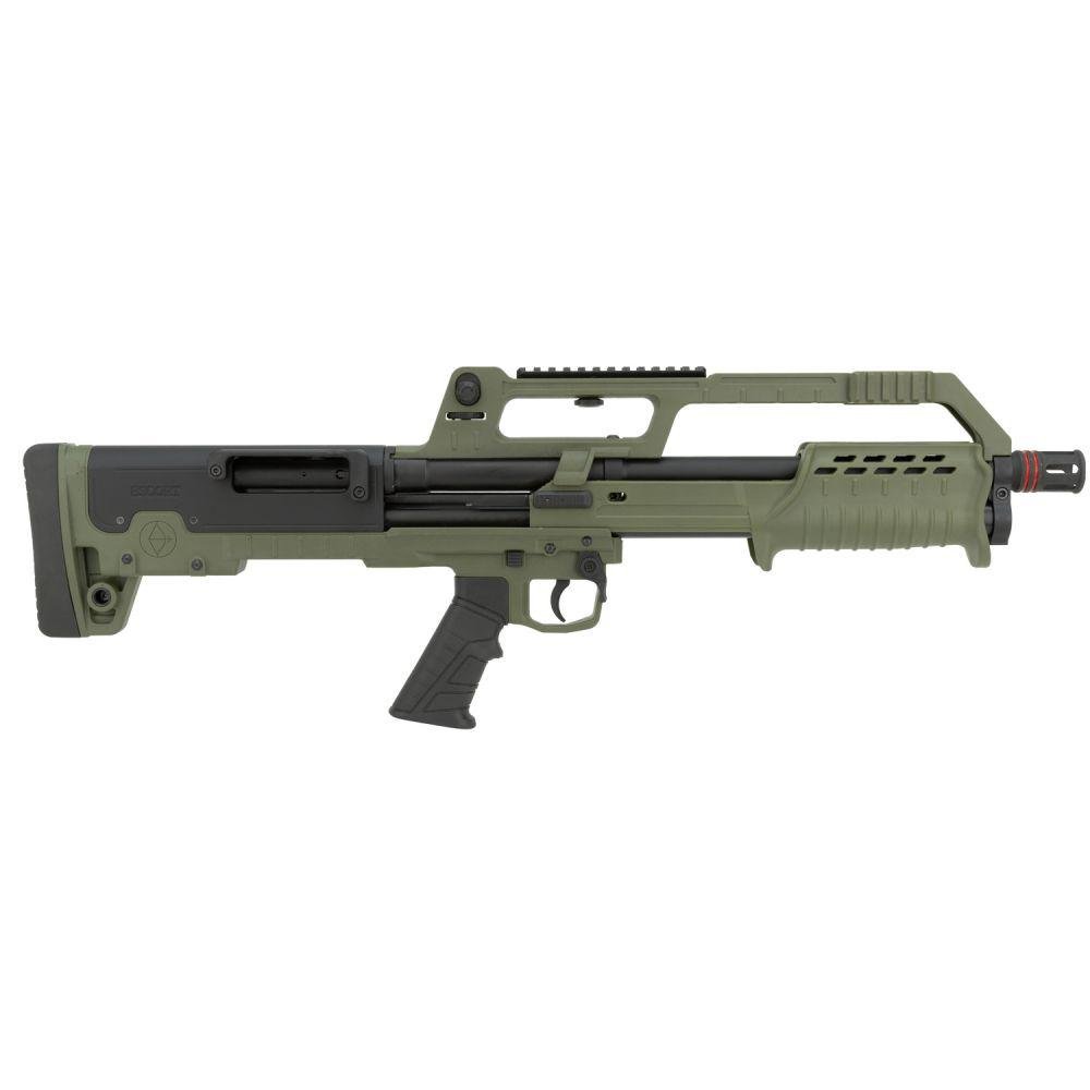 Escort HEBP121801G1 BullTac 12GA Pump Shotgun, 18" Barrel, 5+1 Capacity