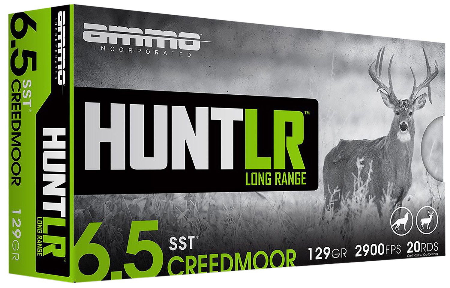 Ammo Inc 65CM129SSTA20 6.5 Creedmoor 129Gr Premium Ammo