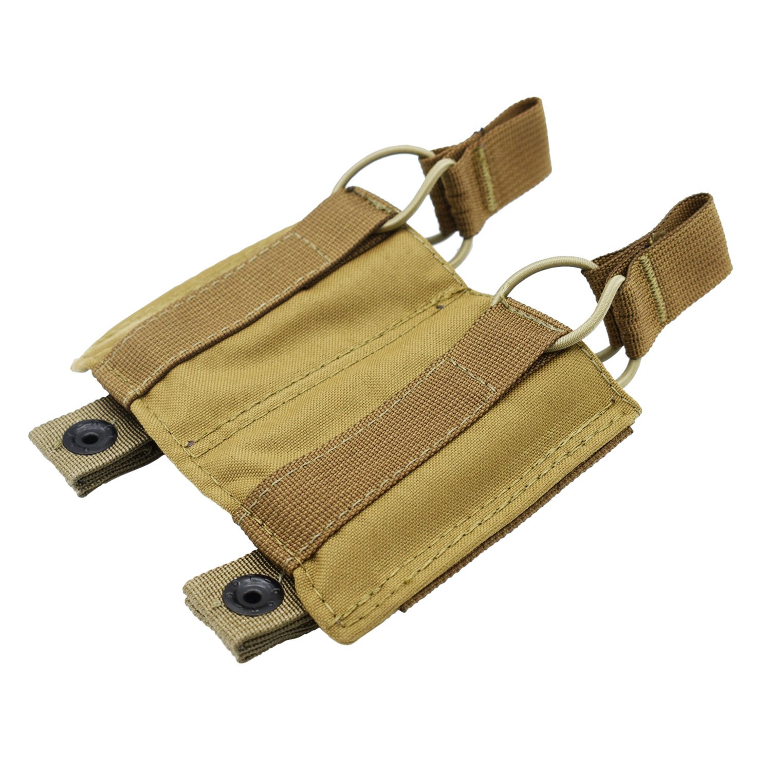 TacShield T3607CY Double Speed Load Pistol Molle Pouch Coyote