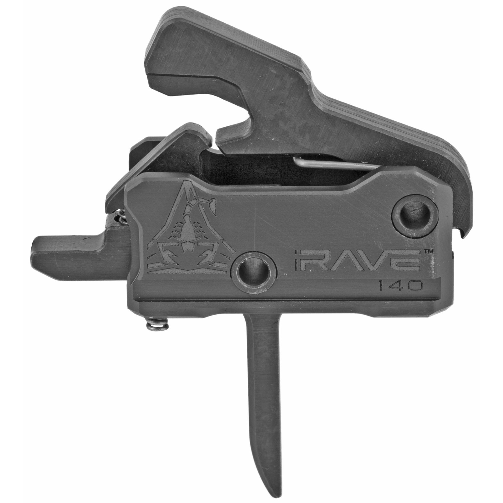 Rise Armament T017FBLK RA-140 Super Sporting Black Hardcoat Anodized Fla...