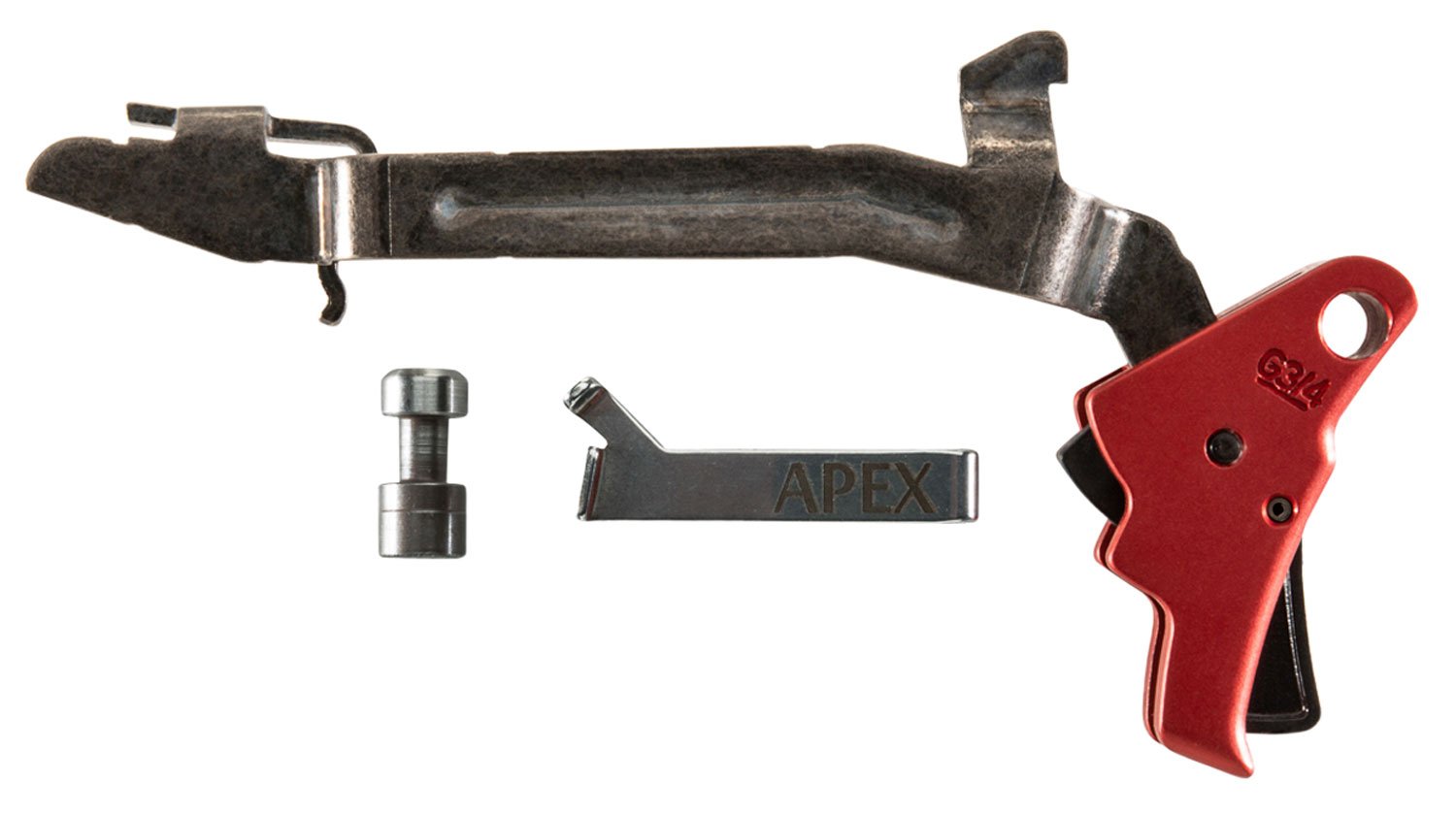 Apex Tactical 102155 Red Trigger Kit for Glock Gen3-4 17-35 Pistols - Apex Tactical Specialties - ACTION ENHANCEMENT