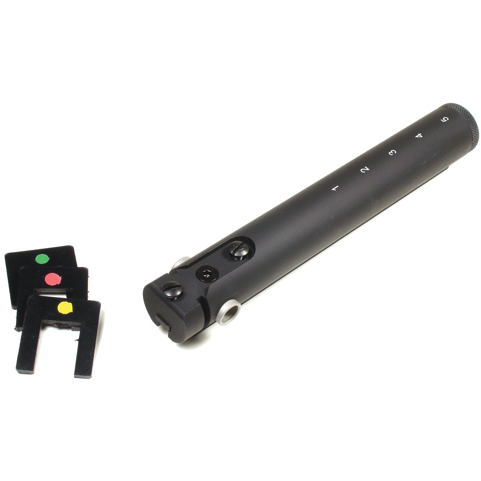 VLTOR Weapon Systems Receiver Extension Fits Stamped AK Style Rifles Black