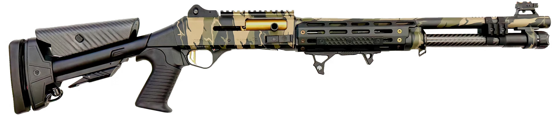 ORTHOS S4RCE 12GA 18 Inch Woodland Tactical Pump