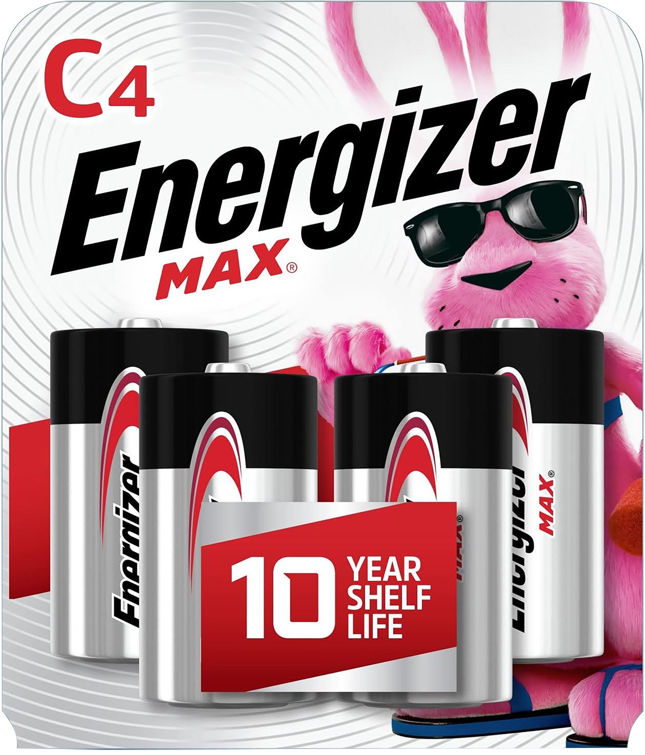 Energizer E93bp4 C MAX Black & Silver 1.5V Alkaline QTY (4) Single E93BP-4 - Energizer Holdings, Inc.
