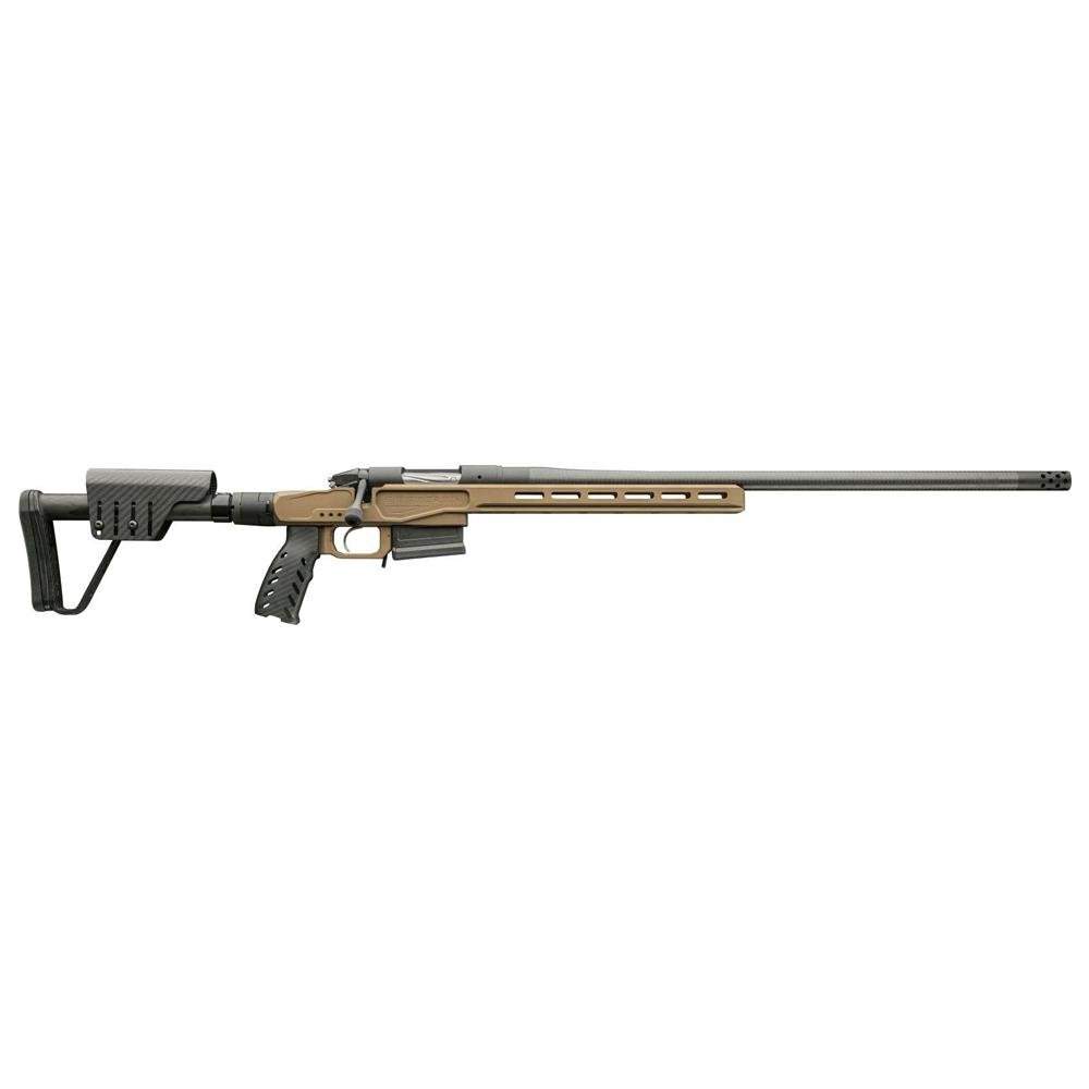 Bergara Rifles BPR3765CM Premier MG Lite 6.5 Creedmoor 5+1 22" Carbon Fiber Barrel, Graphite Black Cerakote, Flat Dark Earth XLR Element Folding Chassis 4.0 Stock - Bergara - 6.5 Creedmoor
