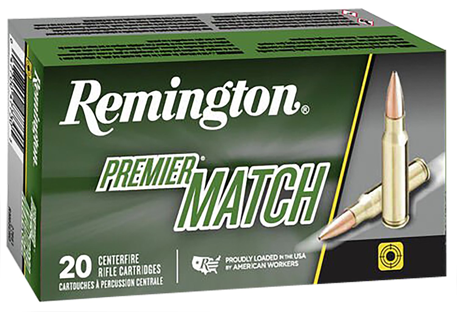 Remington 27661 6.5 Creedmoor 140 gr BTHP 20 Rounds Brass Case