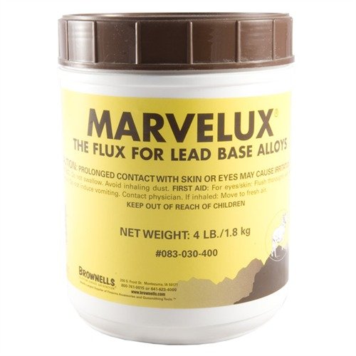Brownells Marvelux Bullet Casting Flux 4lb - Brownells