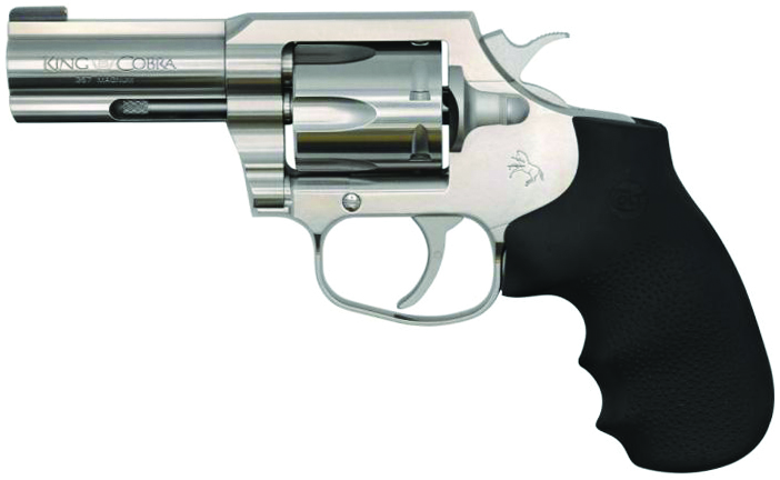 Colt King Cobra 357Mag 3in SS Blem | 6rd Capacity, Brass Bead Front Sights, Hogue Overmolded Grips