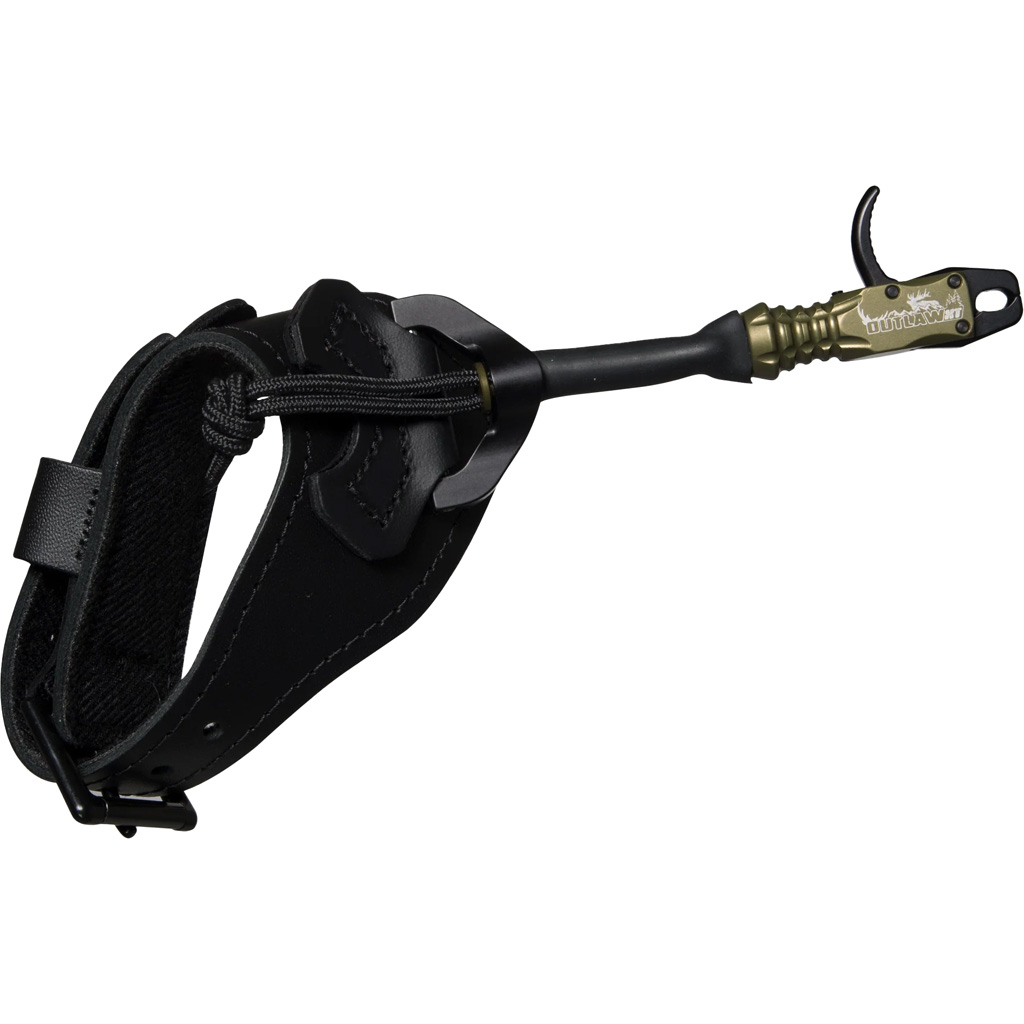 Tru Ball TOTX-TB-L Outlaw XT Bowhunting Release Large Velcro CNC Grip