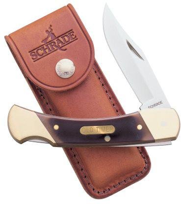 AOB Cutlery 661120653028 Schrade OT Cave Bear Lockblade 5" 1187281 - AOB CUTLERY
