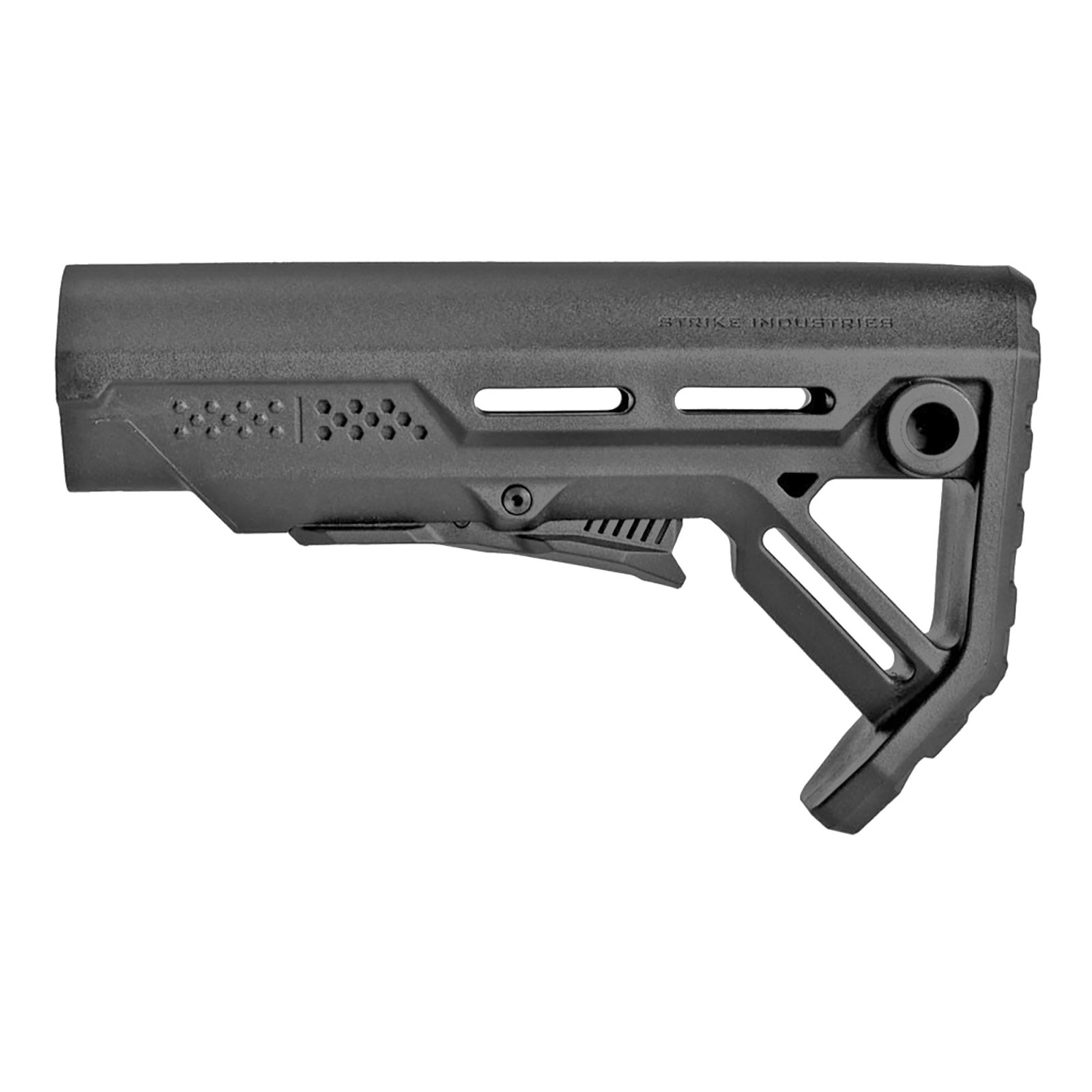 Strike Industries MOD1 Mil-Spec Black Synthetic Buttstock for AR-15/M16