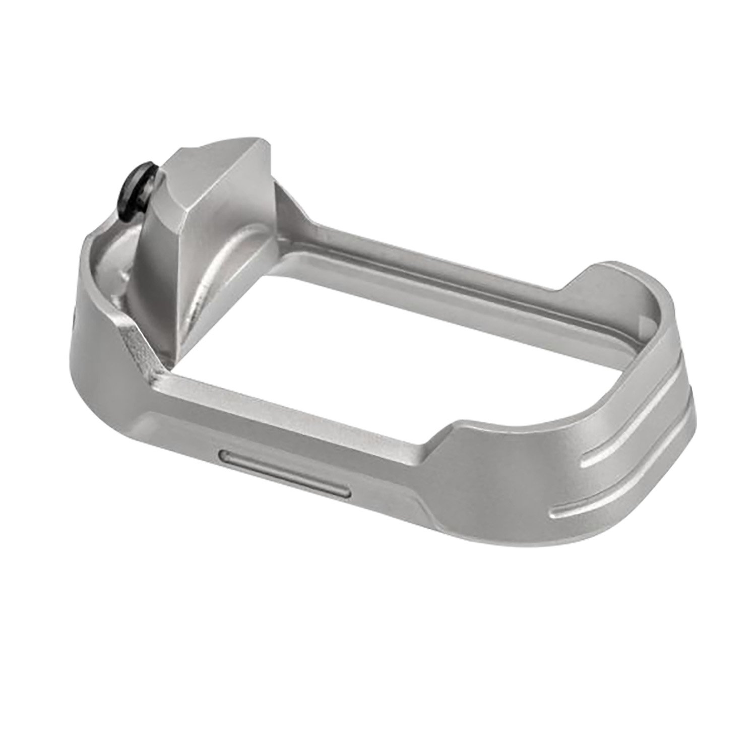 Buy Tyrant CNC TDG17MWG3GREYBLACKSCRE Glock 17 Gen 3 Grey Aluminum Magwell online
