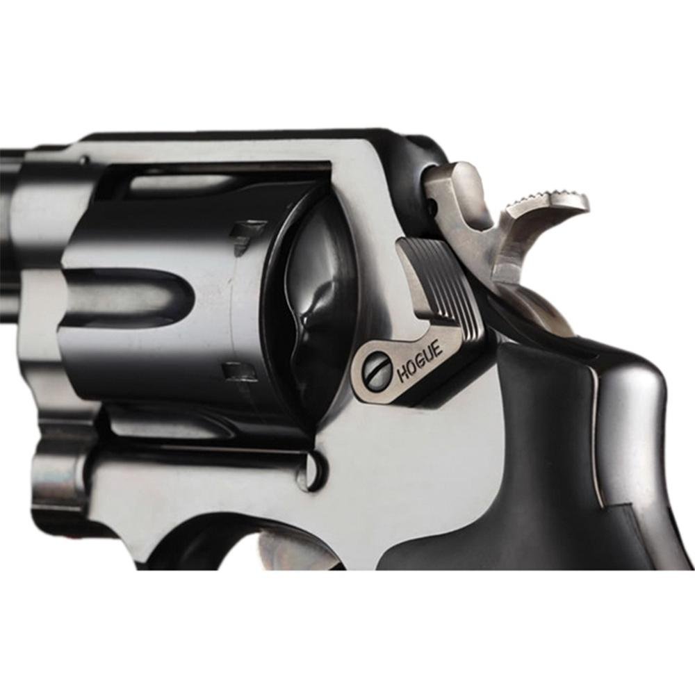 Hogue 00685 S&W Short Cylinder Release Stainless Steel Blued Finish - Hogue