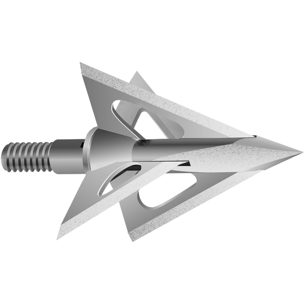 Slick Trick 17STPRO3WT100 Wicked Trick Broadheads 100gr Stainless Steel 3pk