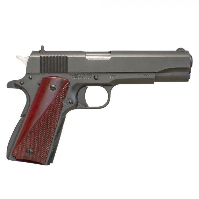 Fusion 1911GOVERNMENT9 9mm Handgun, 8rd, 5" Barrel, Cocobolo Grips - Fusion Firearms - 9mm