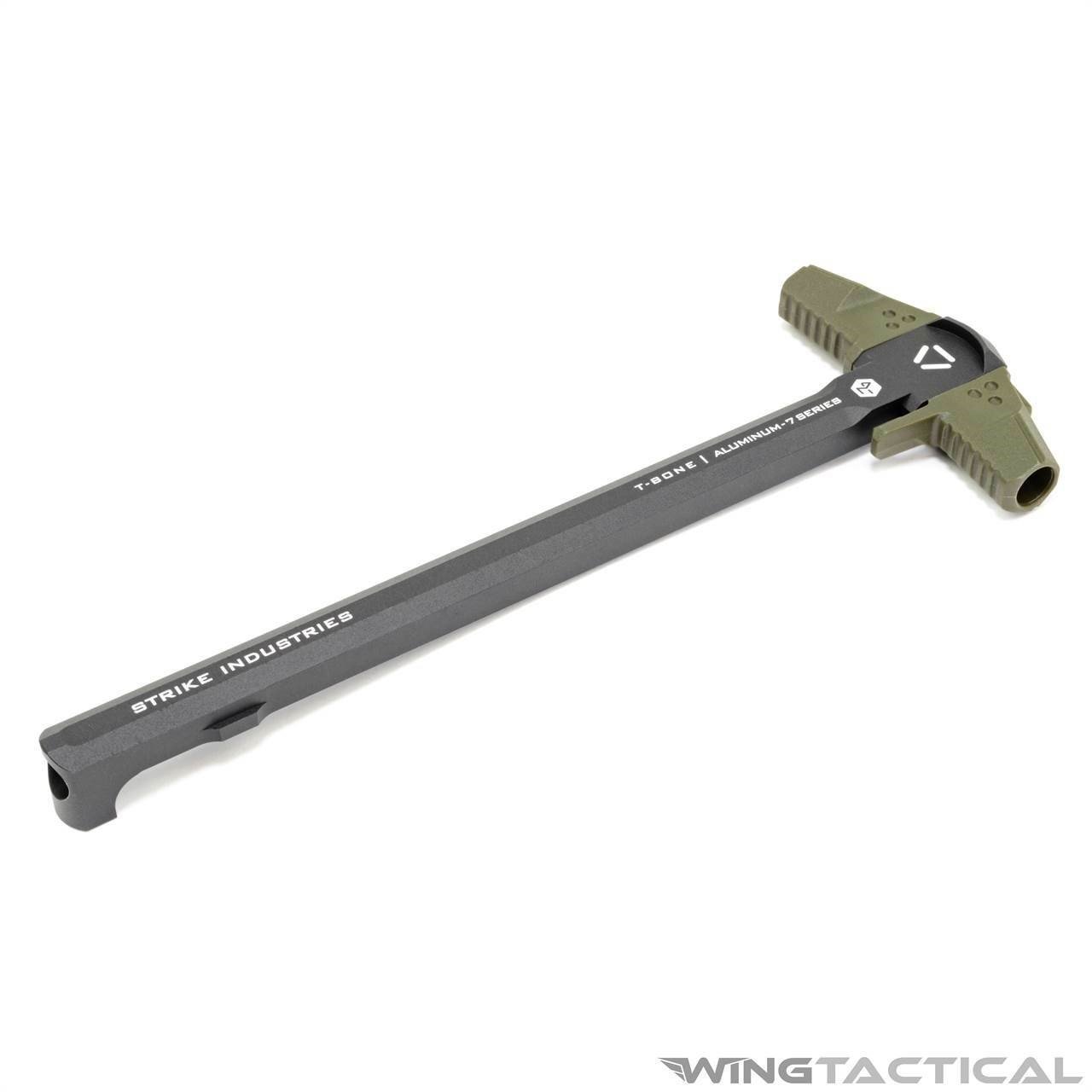 Strike Industries AR-TBCH-223-BK-OD T-Bone Charging Handle .223/5.56 OD Green - Strike Industries - T-BONE