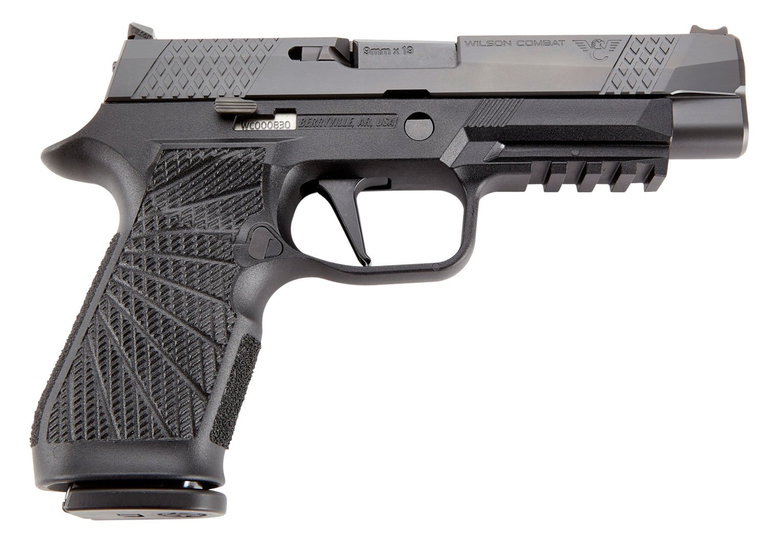 Wilson Combat SIG WCP320 9mm Luger 4.7 in Black DLC 17+1 Semi-Automatic - Wilson Combat - 9 mm Luger