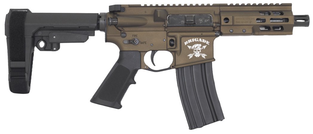 BRIGADE BM-15 5.56 5 MB SBA3 MLOK A2 - Brigade Manufacturing - 5.56 NATO