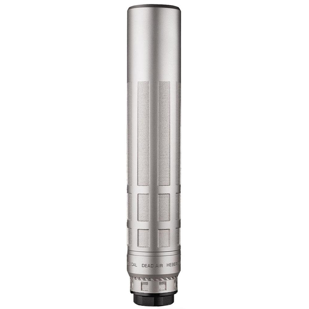 Dead Air Nomax .33 Cal 9.1 In 5/8x24 XEMAX Adapter Silver