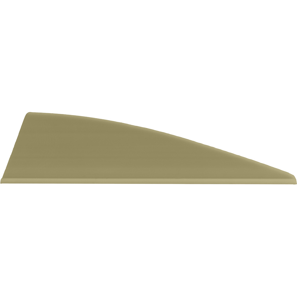 Buy TAC Vanes Driver High-Profile Vanes Tan 100-Pack Arrow Fletchings online