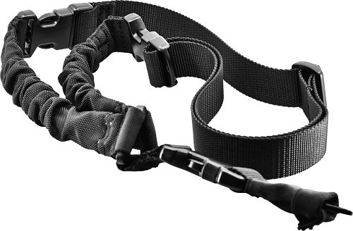 J&E Machine Tech TSSL22B 1-Point Heavy Duty Bungee Sling Black AR-15 - J&E Machine Tech