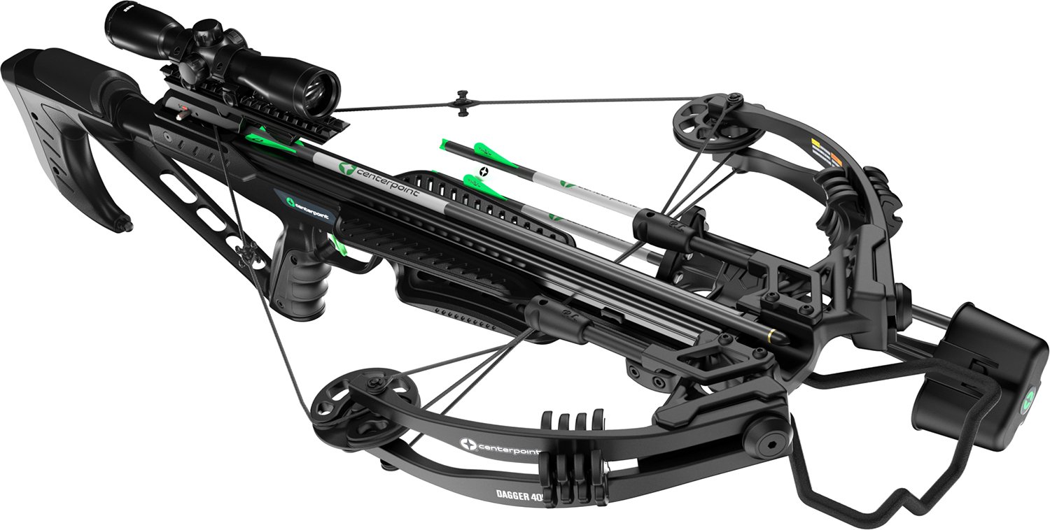 CenterPoint Dagger 405 Crossbow Black 405fps - CP - DAGGER 405