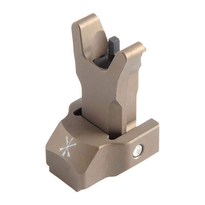 Unity Tactical FUSION Folding Front Sight FDE Rifle Iron