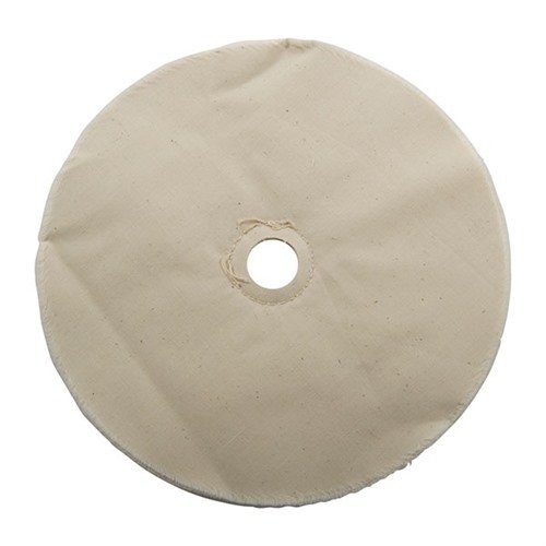 Brownells Muslin Polishing Wheel Loose 8" X 20-PLY 7/8" Arbor - Brownells