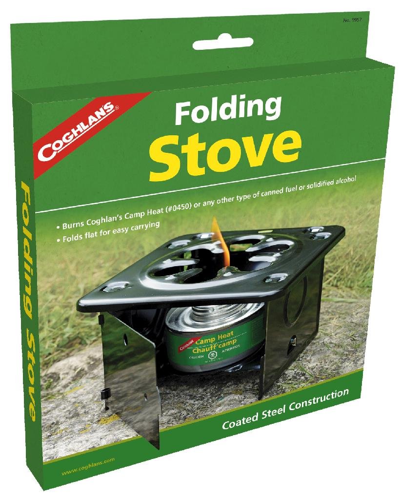 Buy Coghlan's 9957 Folding Stove Folds Flat, Holds Heavy Pot, Windshield online