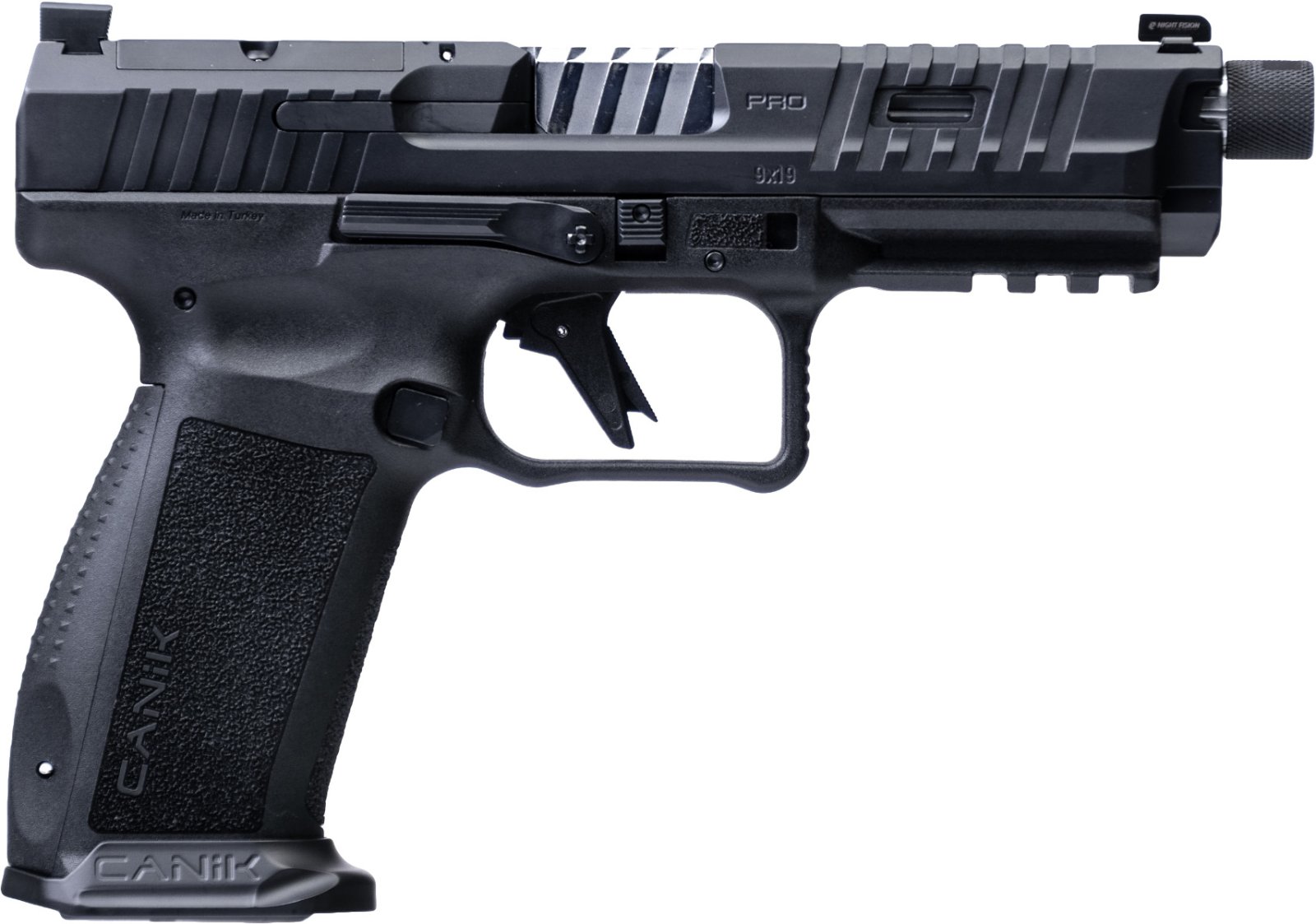 Canik Mete SFT Pro 9mm 5" Threaded Barrel Optic Ready Black Pistol
