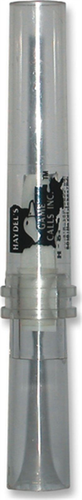 Haydel's H81 Canadian Honker Goose Call Clear Polycarbonate Easy Blow - HAY - GEESE