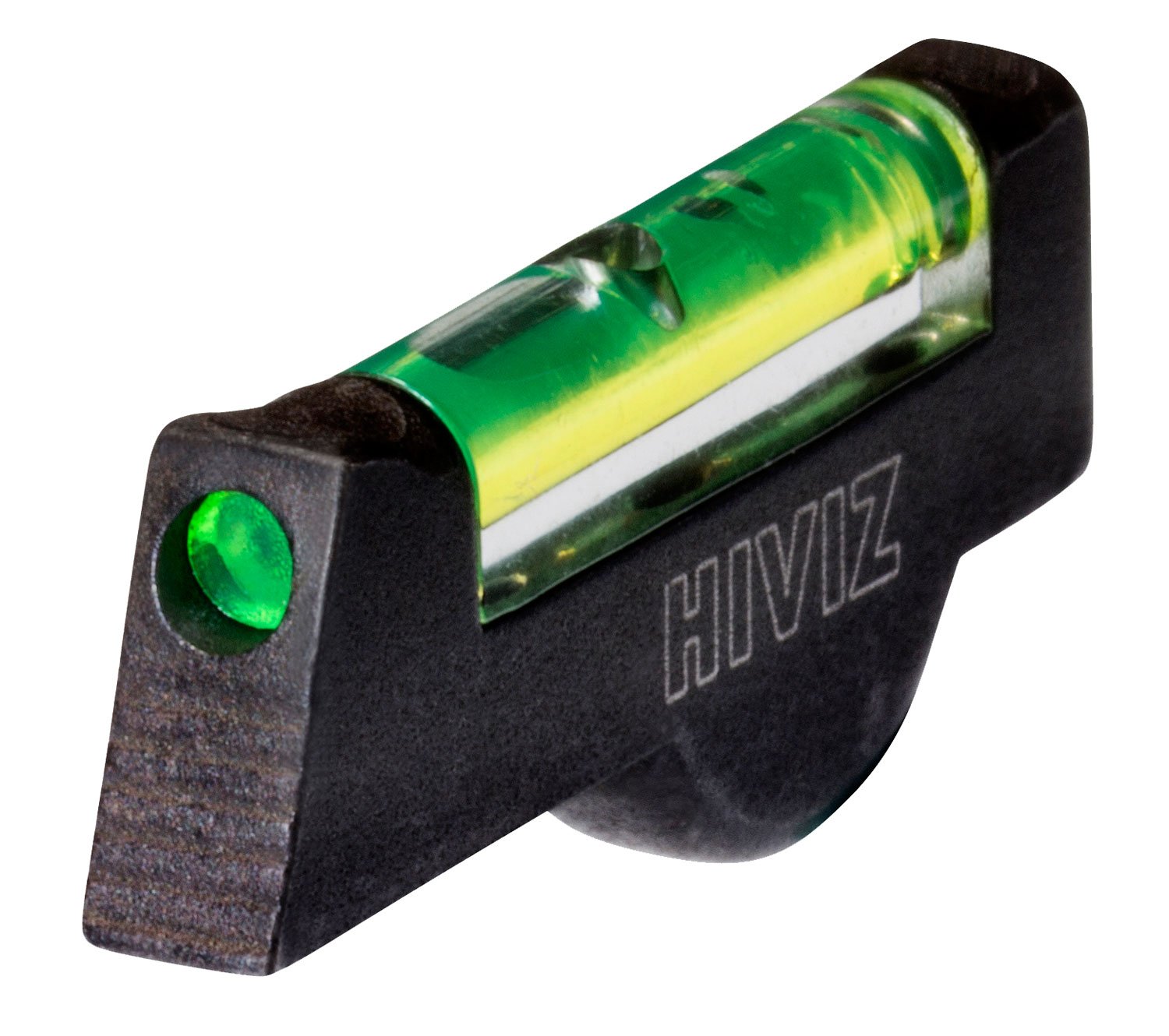 HiViz SW1002G Pinned Front Sight Smith & Wesson Revolver Green Fiber Optic - Hi-Viz - STEEL