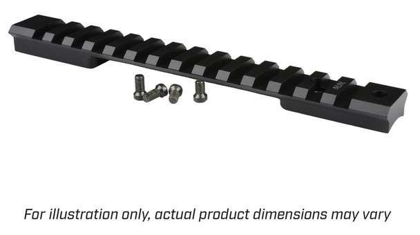 Warne 769820MOA Savage Axis Picatinny Rail 7075 Aluminum 20 MOA Black - Warne - MOUNTAIN TECH