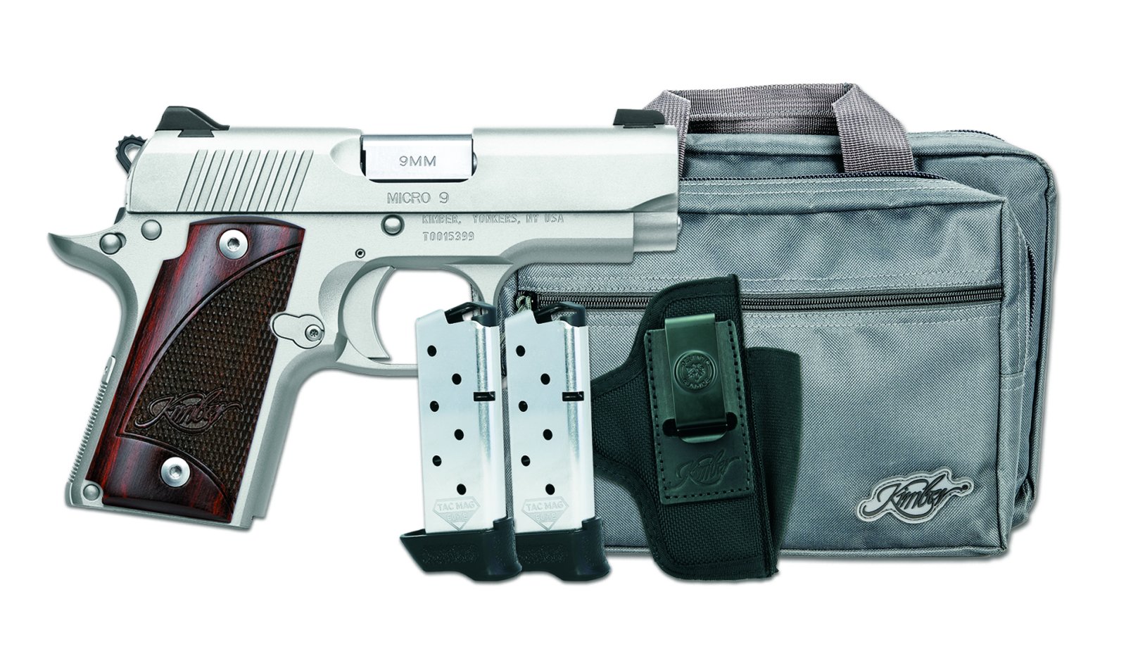 Micro 9 RTC Black KimPro II 3" Barrel 7 Round Bundle with Holster